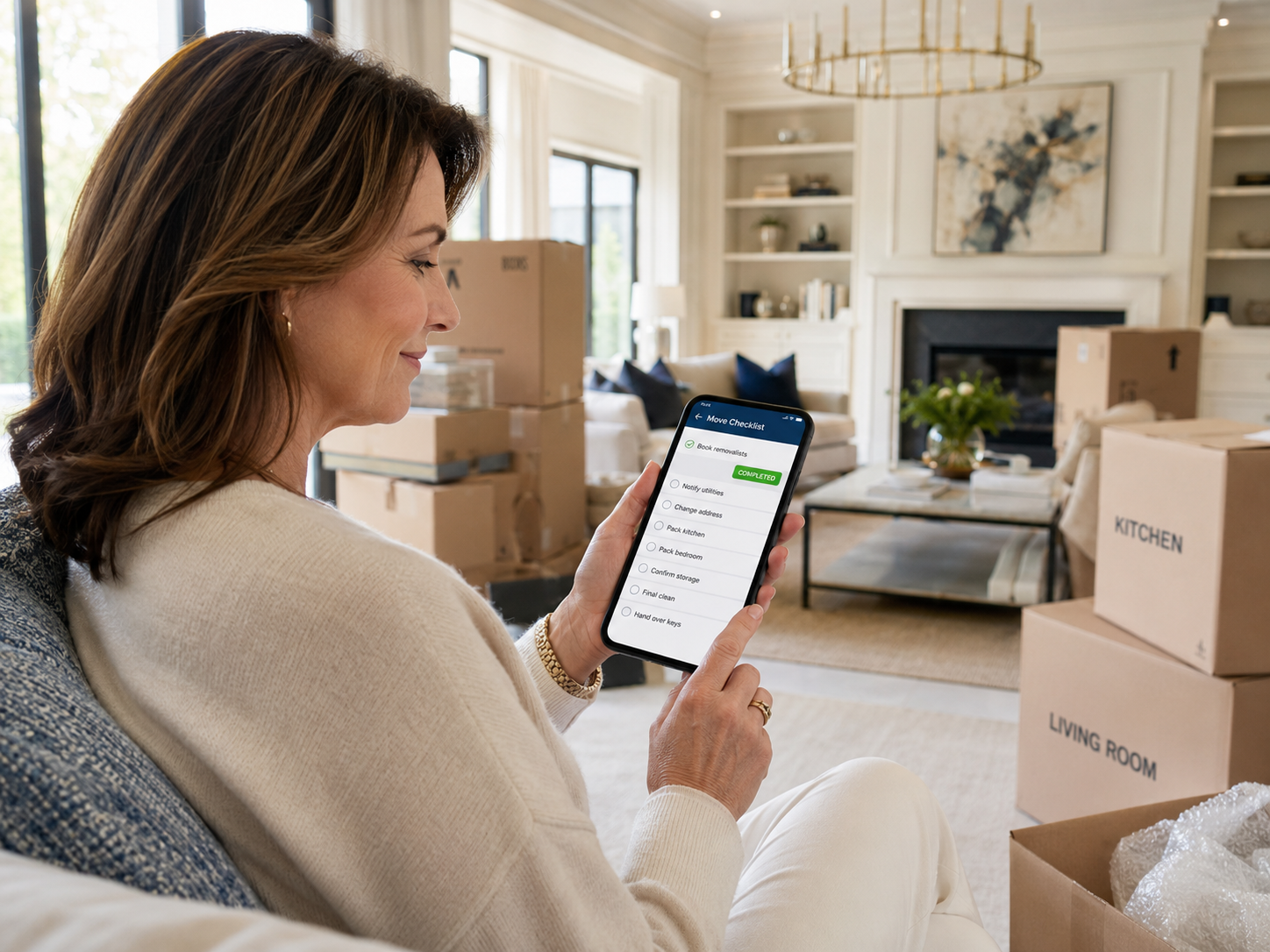 Complete House Moving Journey Checklist with the Smart Move App